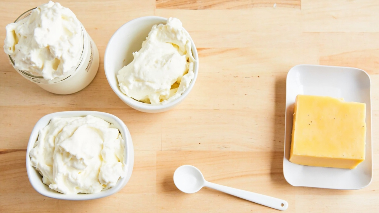 Plain full-fat yogurt options for babies