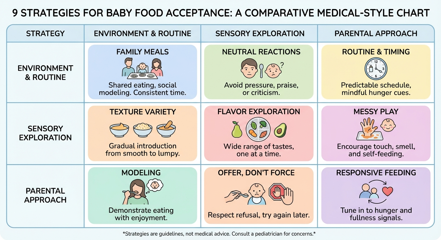 Infographic: 9 Expert Strategies When Baby Refuses Solids